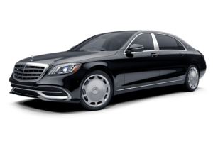 Wedding limousines for hire with chauffeur fire - among others Mercedes, Maybach, Audi 