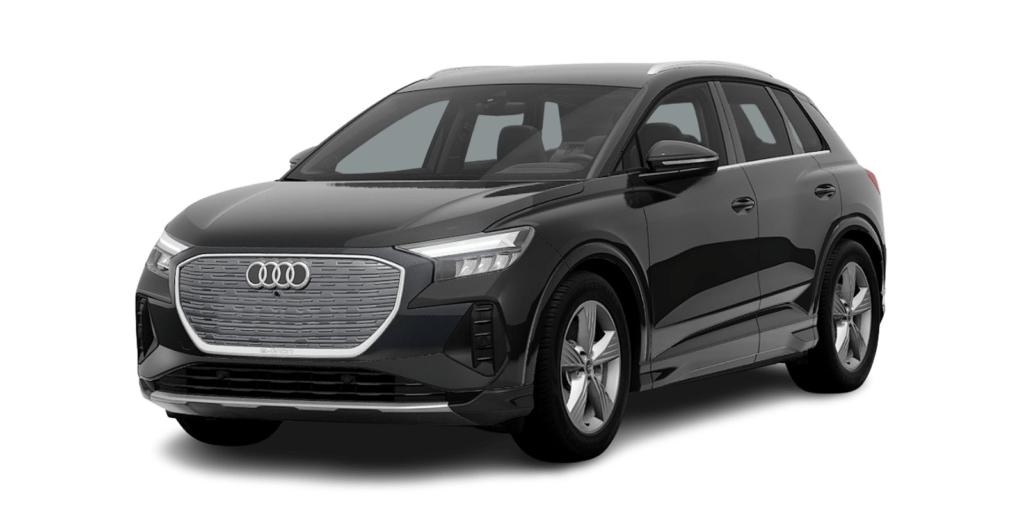 Electric SUV - Green SUV e.g. Audi e-tron rent from Chauffeur Service and black car service in germany for events