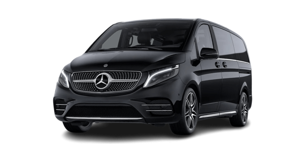 Luxury VIP vans for rent from 5 to 8 people 