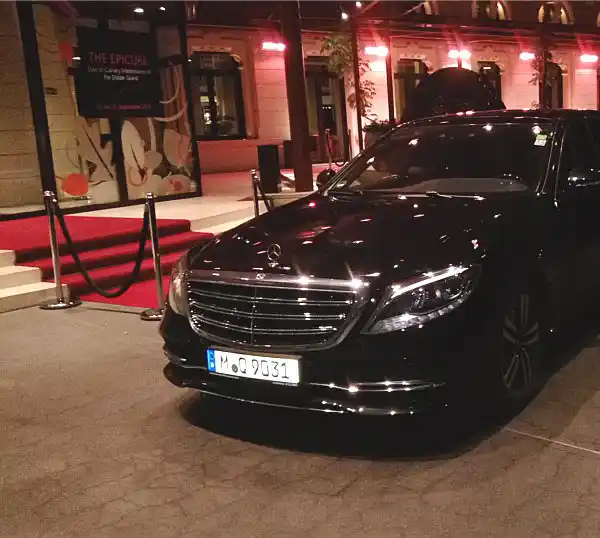 chauffeurservice black car service for events - to the red carpet