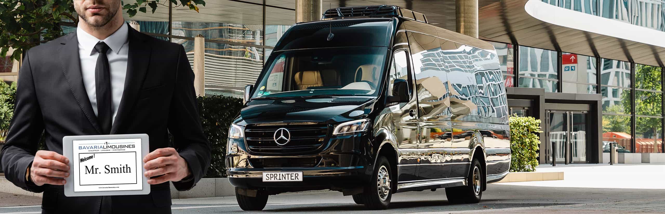 Luxury Minibus, VIP Minibus, Luxury Sprinter Rentals in Frankfurt and Hesse